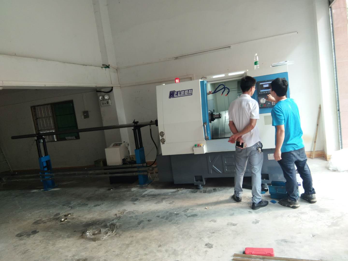 凱恩利46機安裝現場 凱恩利46機安裝現場