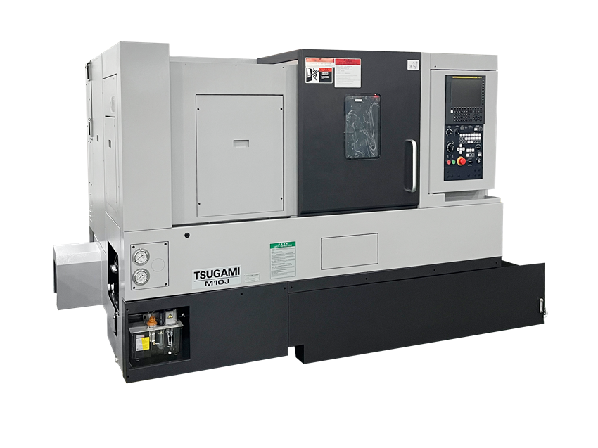 CNC 刀塔車床 M10J    機床結構主圖