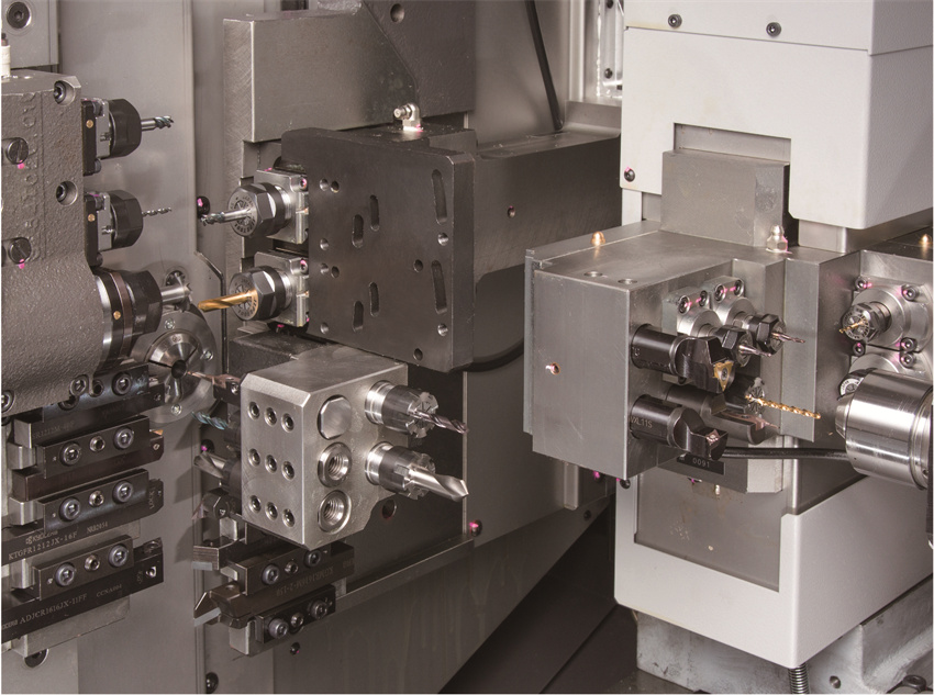 CNC精密自動車床BW209ZJ-Ⅰ 機床結(jié)構(gòu)主圖與結(jié)構(gòu)圖